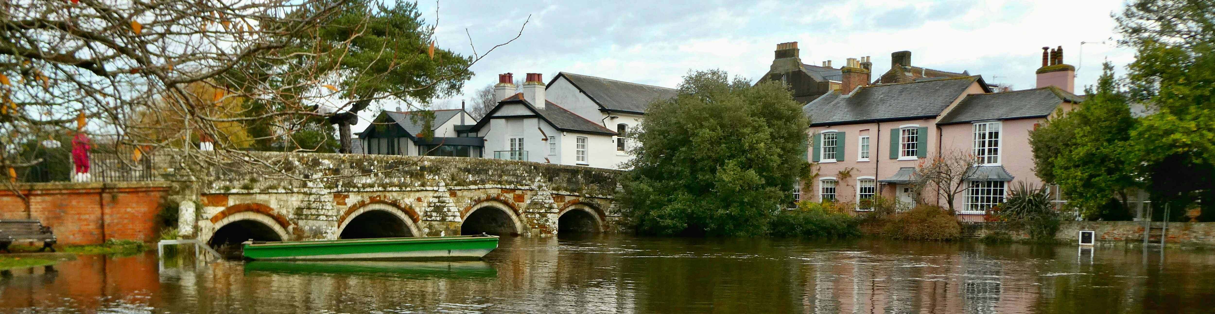 The Priory from the river