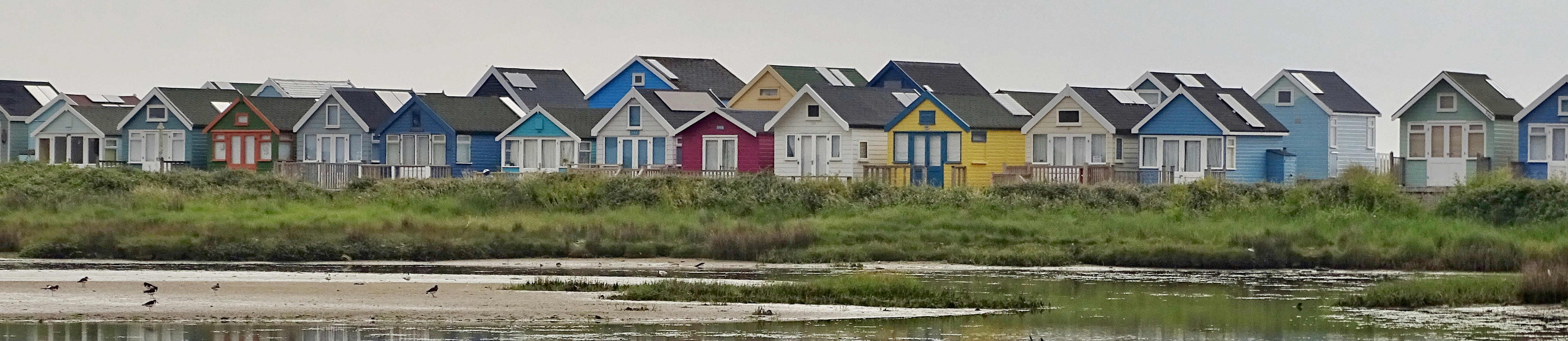 Mudeford beach huts