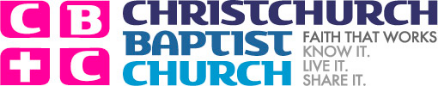 Logo for Christchurch Baptist Church